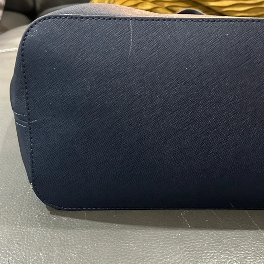 Michael Kors Jet Set Laptop Bag, Navy - Picture 6 of 15